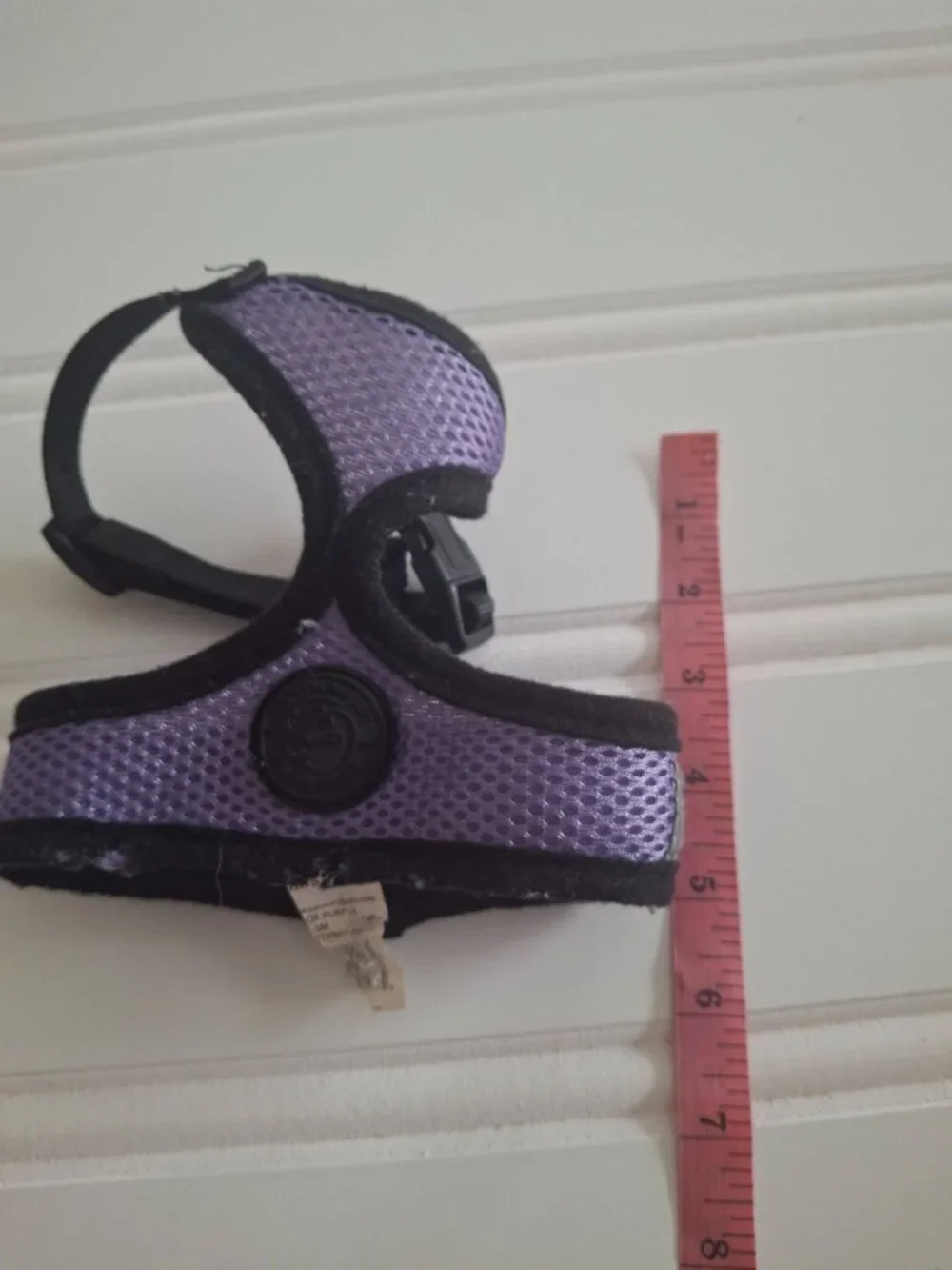 Paws & Pals Purple Mesh Dog Harness Small Adjustable Lightweight Breathable Pet